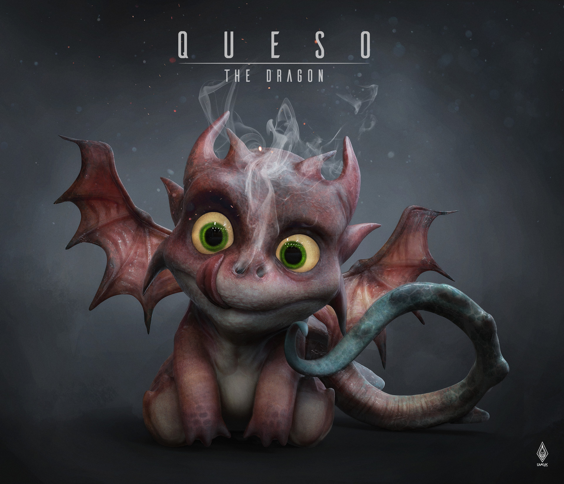 ArtStation - Q U E S O - The Dragon