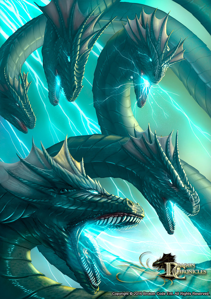 Lightning Hydra - Dragon Chronicles