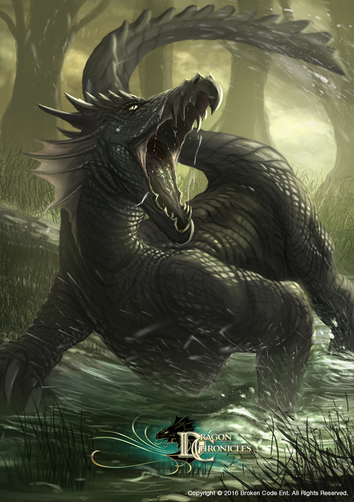 Swamp Serpent - Dragon Chronicles