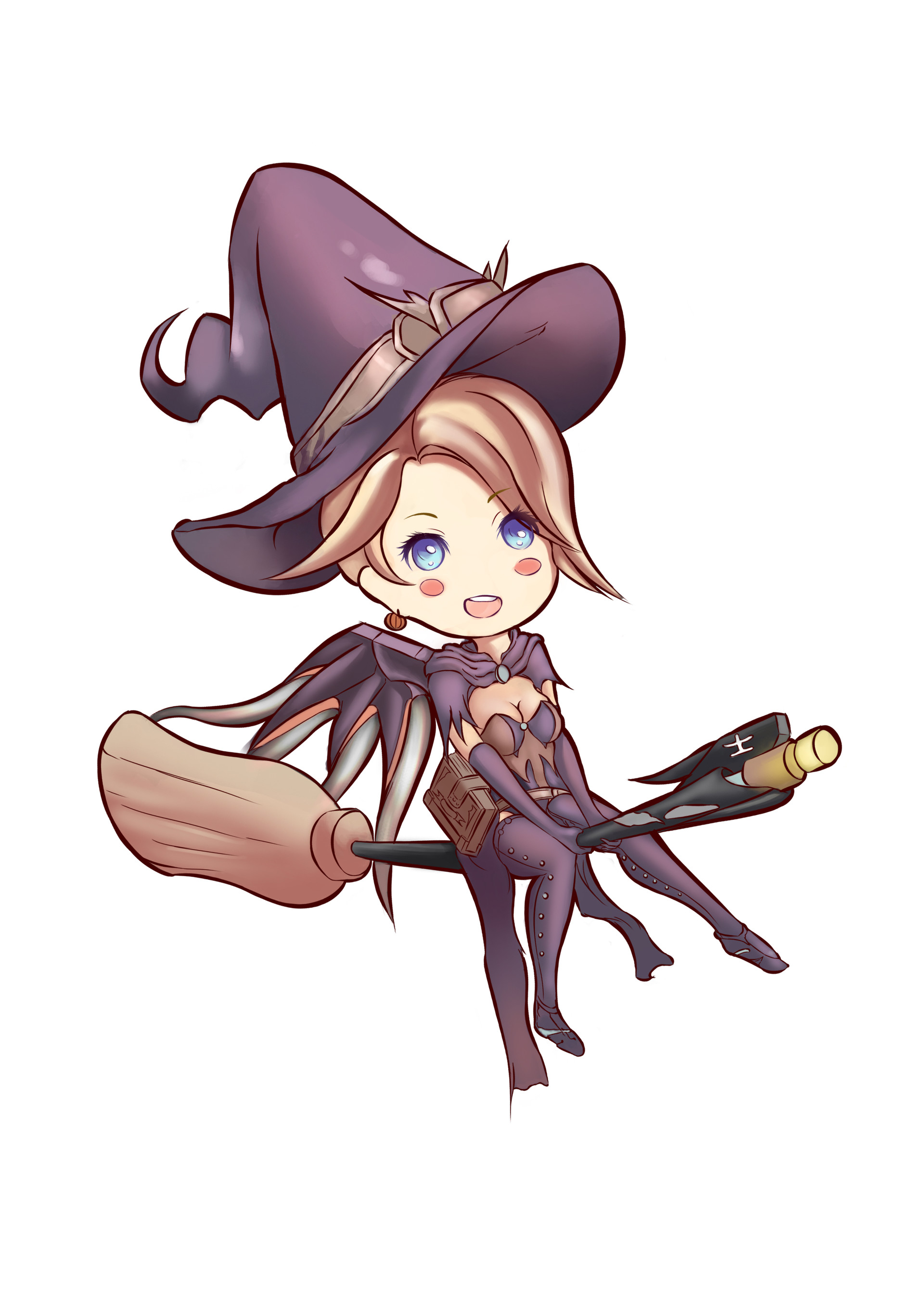 Lim Seng Nam A Little Overwatch Witch Mercy Fan Art 3