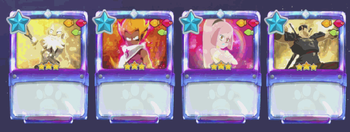 Animating the Krosmic cards with shader