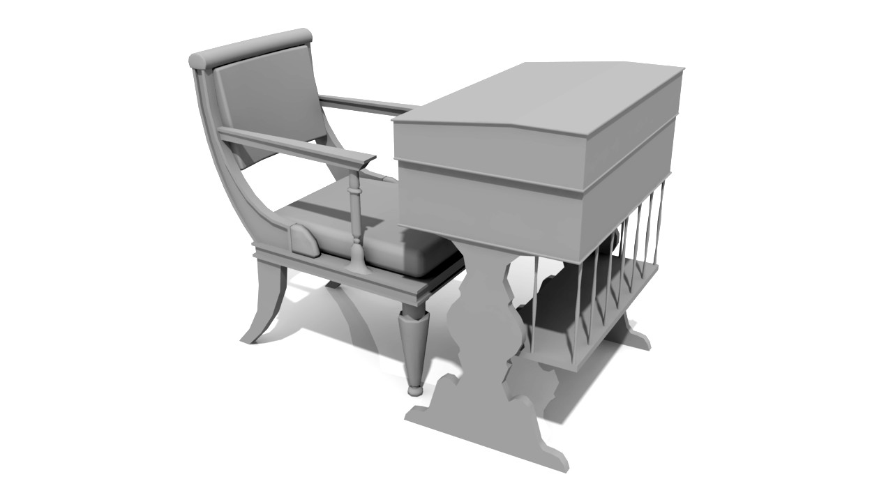 Senate Chair &amp; Desk