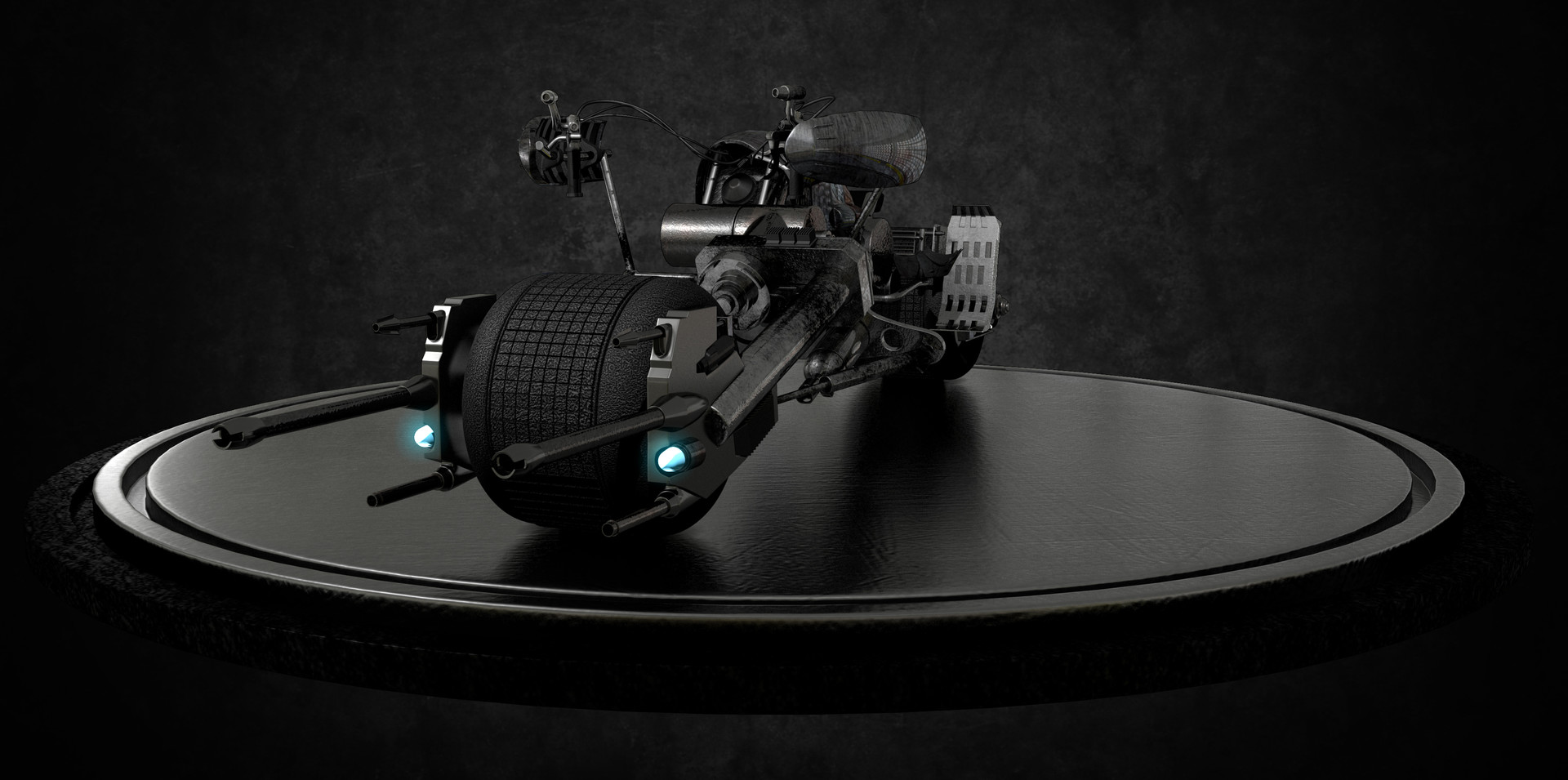 Artstation Batpod 3d Modeling Demo Reel Heng Kai Jie
