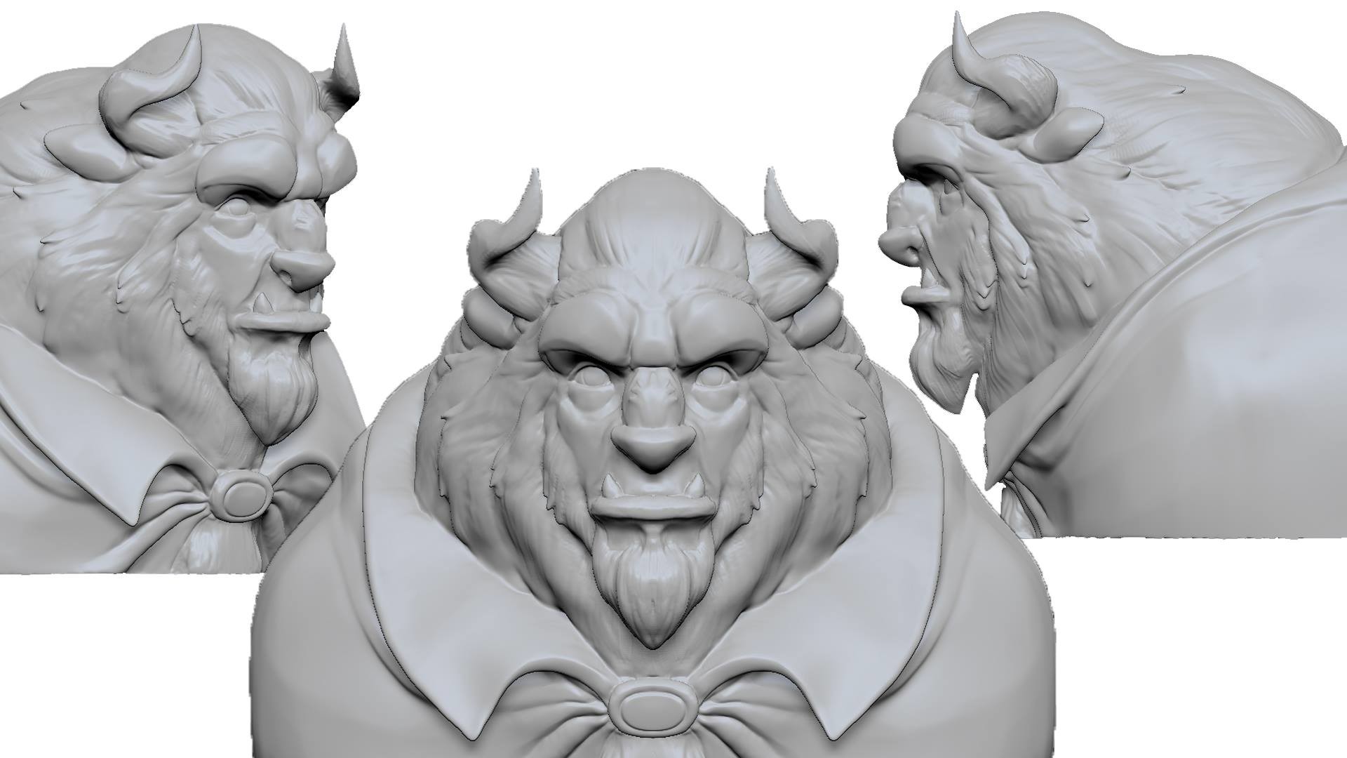 Artstation Beast From Beauty And The Beast Daniel Zeni