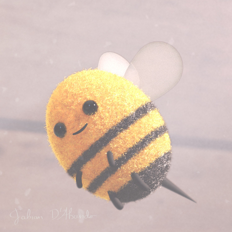 Closeup Bumblebee
