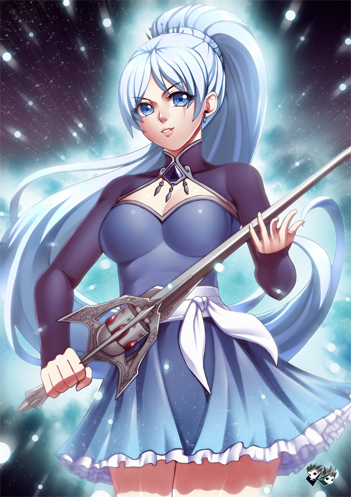 Jaden Kaiba - RWBY Vol 4 - Super Saiyan Blue Weiss Schnee