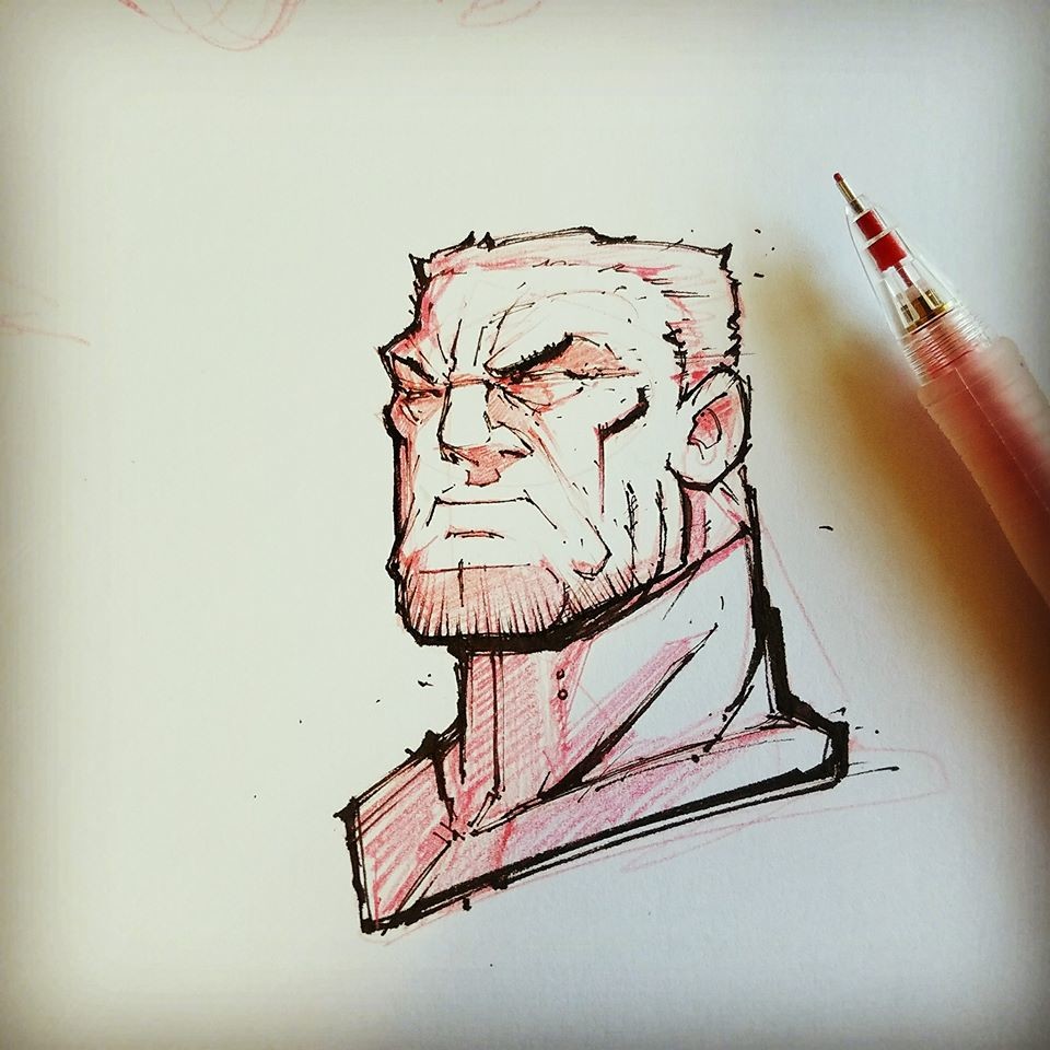 Early warmup - Old Man Bruce