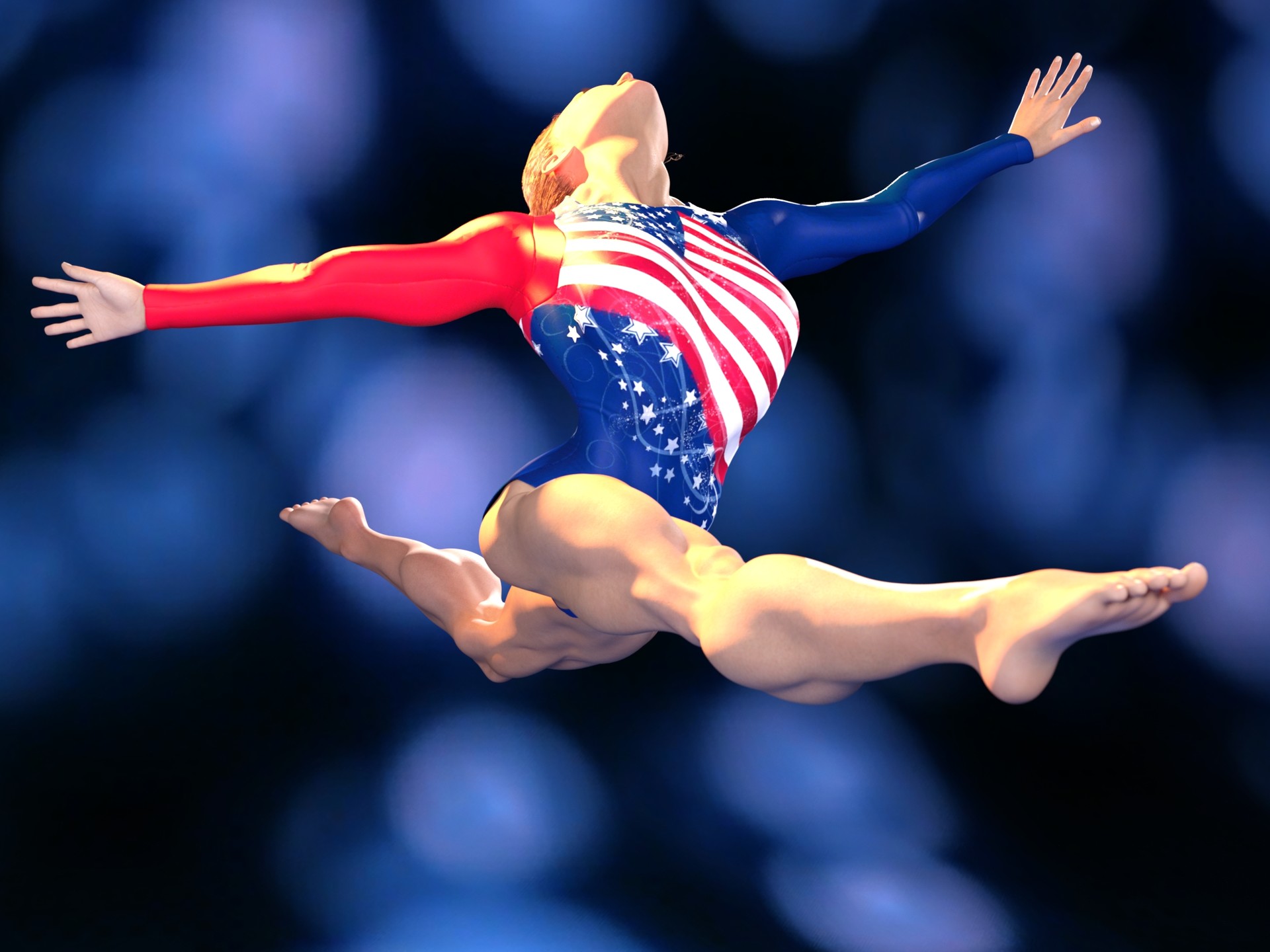 ArtStation - American Gymnast 3