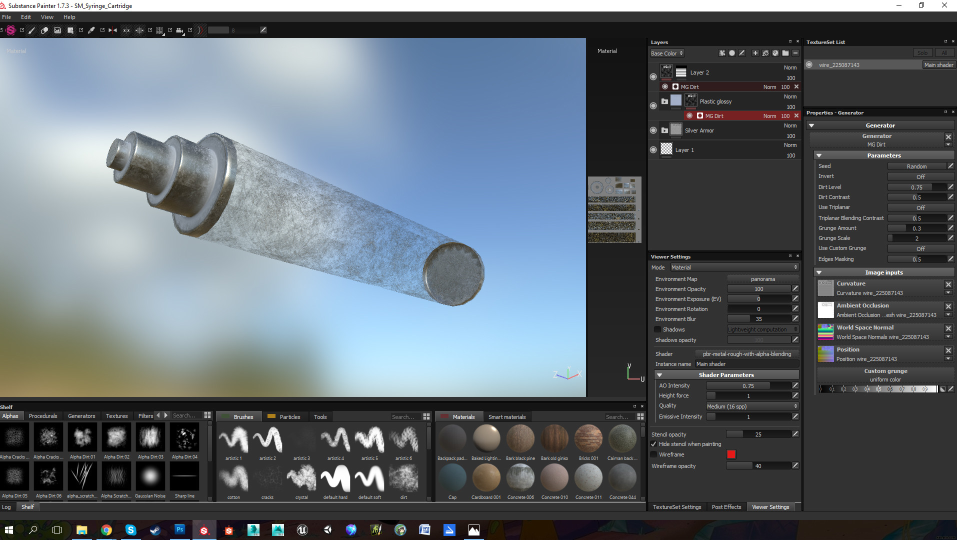 Substance painter не сохраняет проект