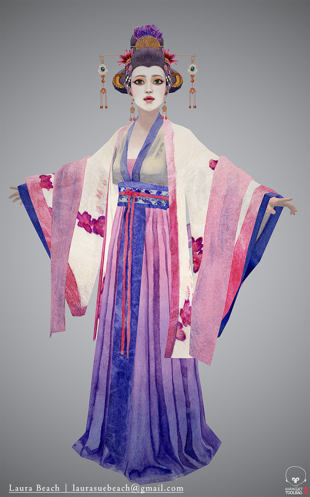 Traditional chinese empress clothing top