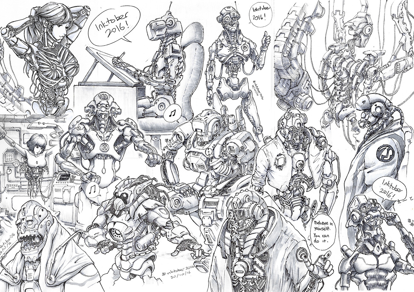 Tan kwang yang tanky inktober 2016 all