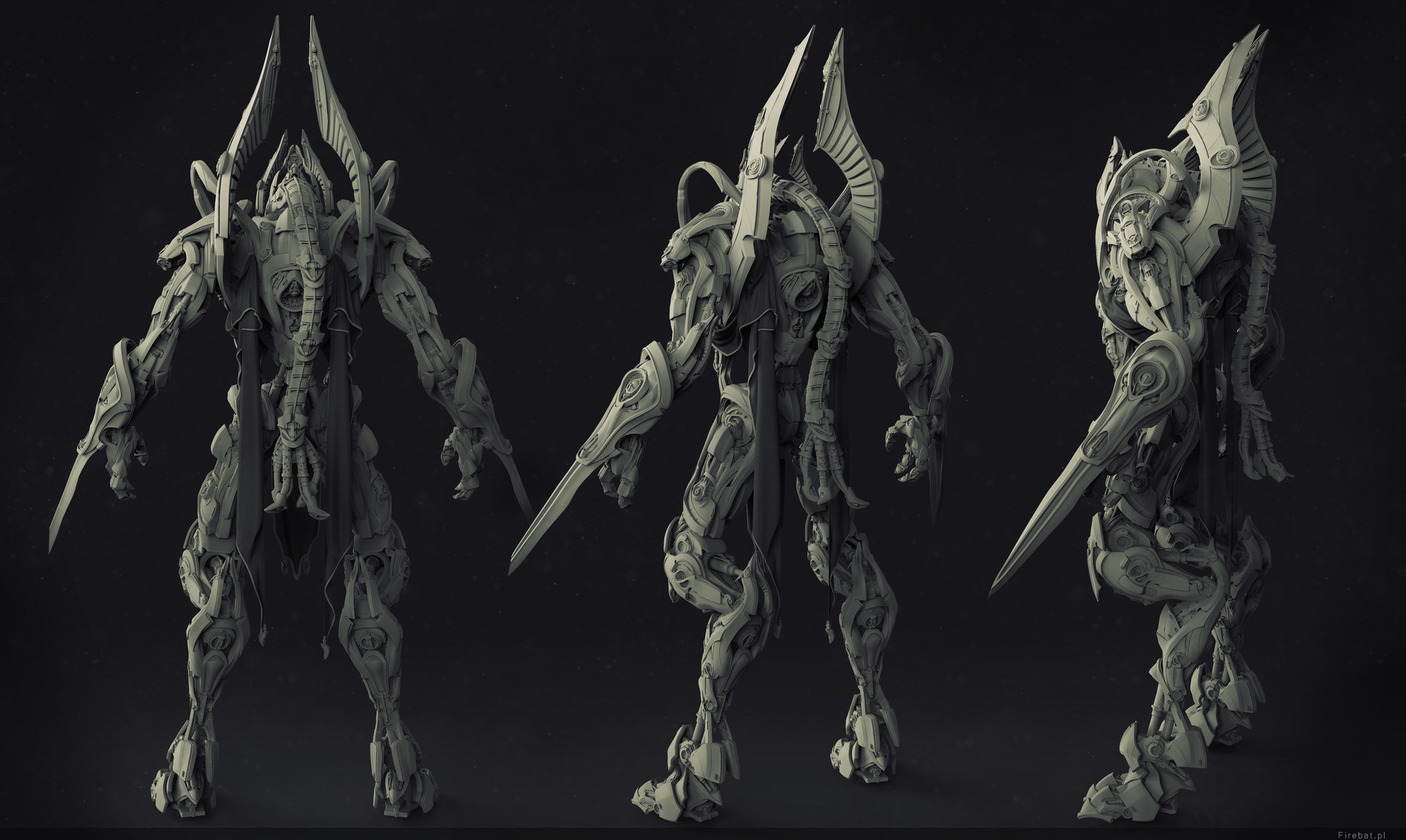Artstation Terran Zealot Andrzej Marszalek