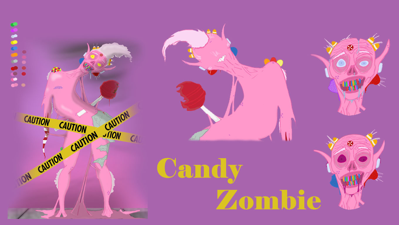 Candy zombie store