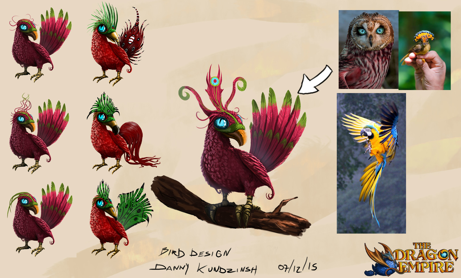 Fantasy Bird concept