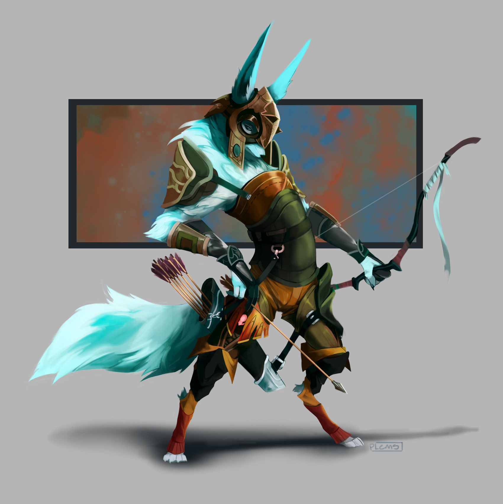 Fox Archer, Purplelemons Arts.