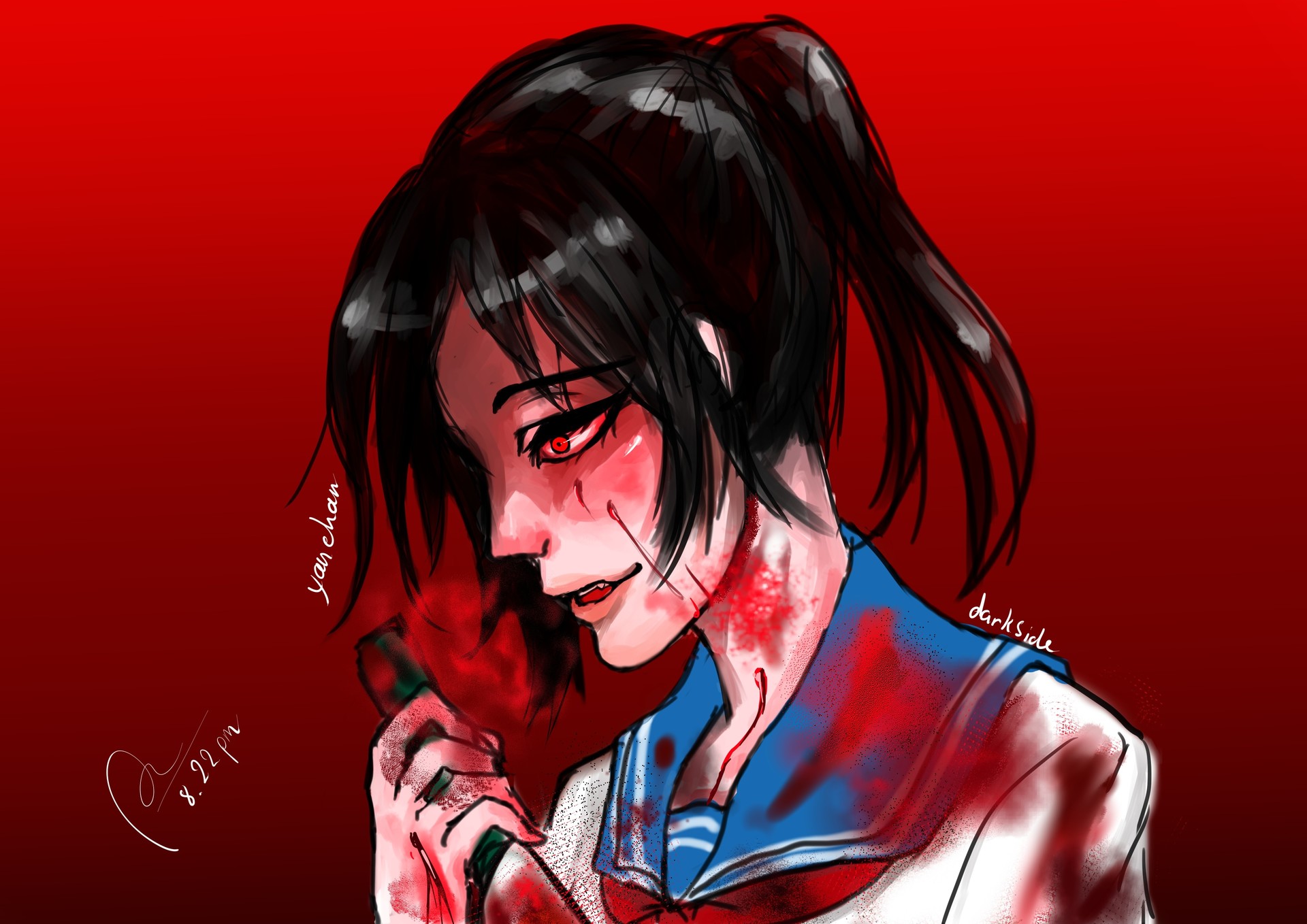 Lee Frog - Fanart Yandere Simulator