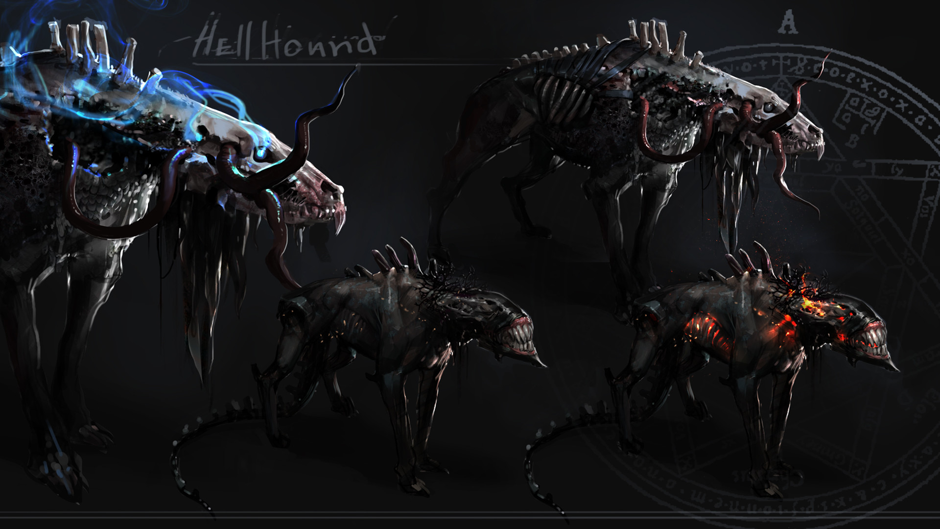 Artstation Hell Hound 05 Sperasoft A Keywords Studio