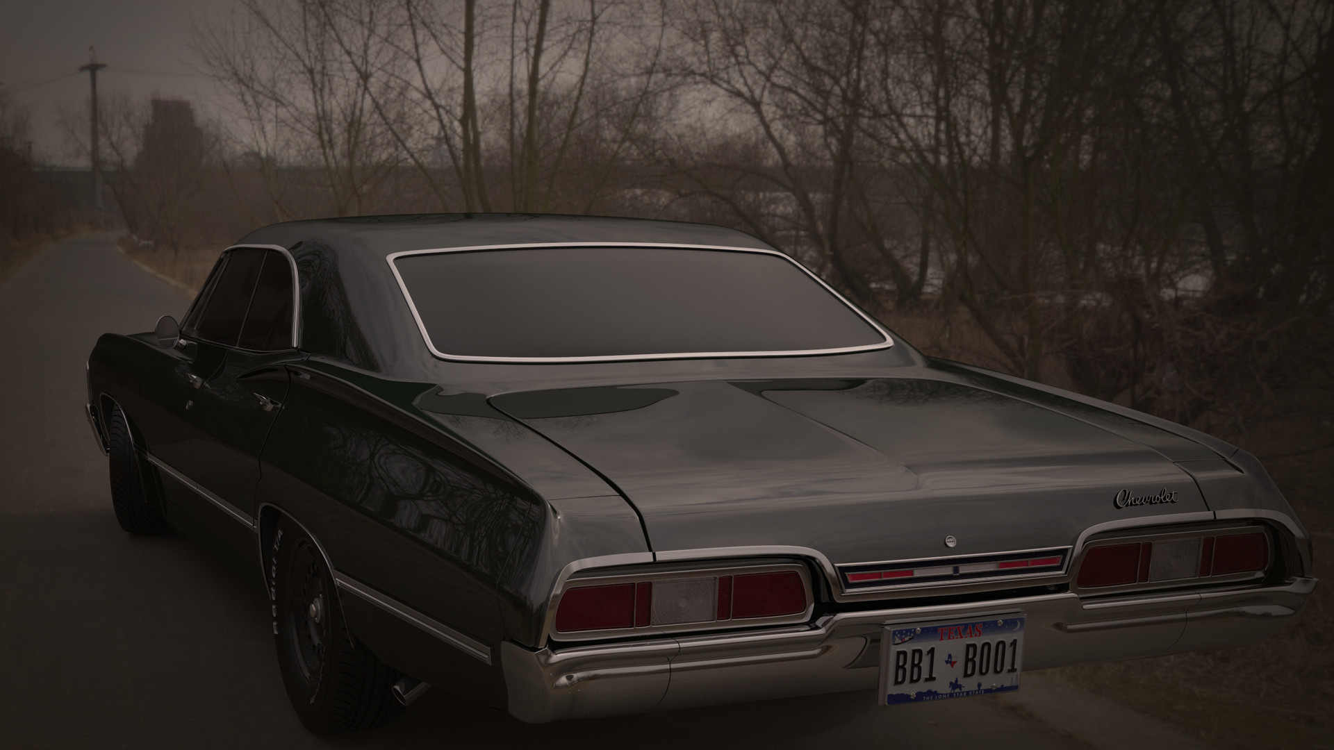 ArtStation - 1967 Chevrolet Impala