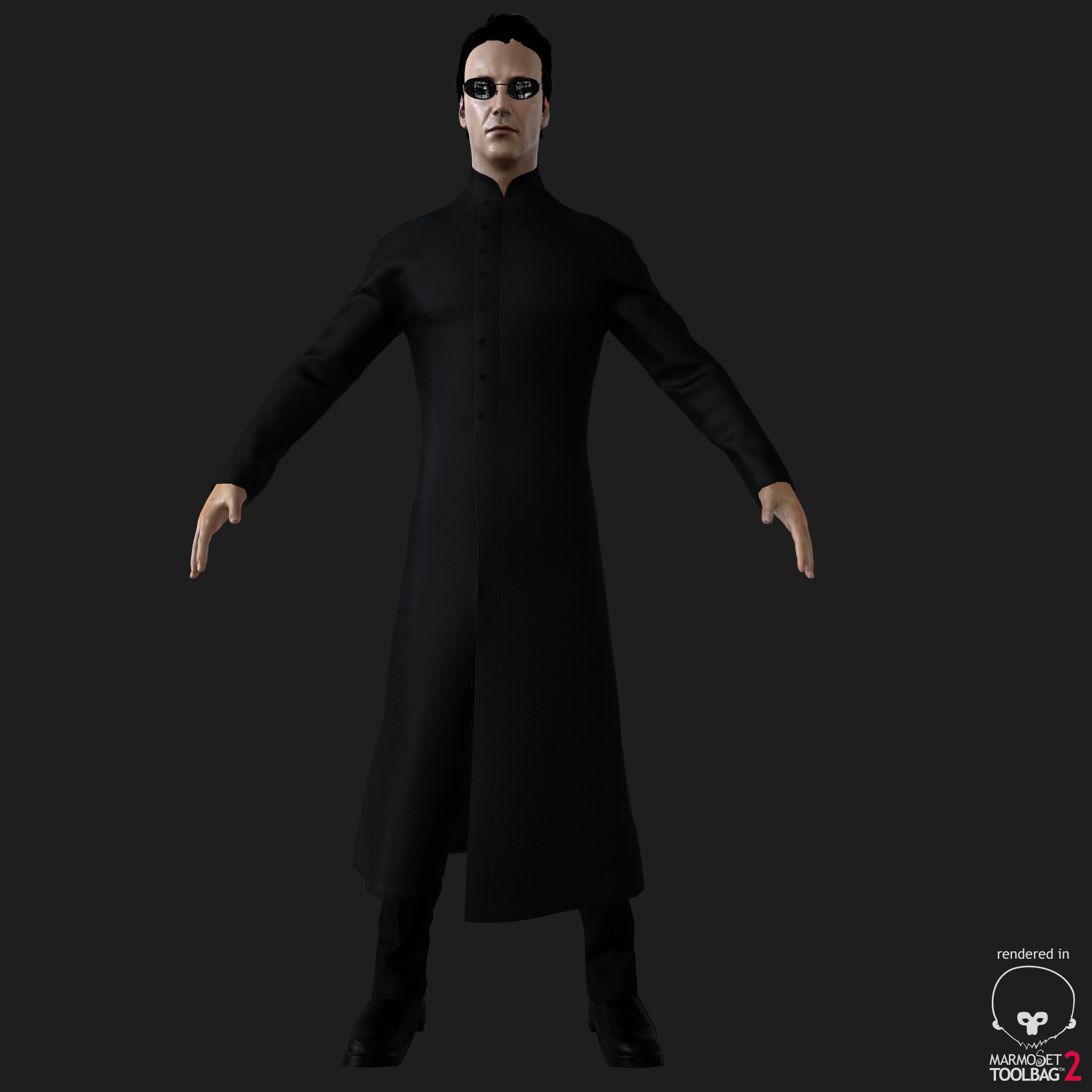Mahmoud El Tourky Neo For Video Game Matrix
