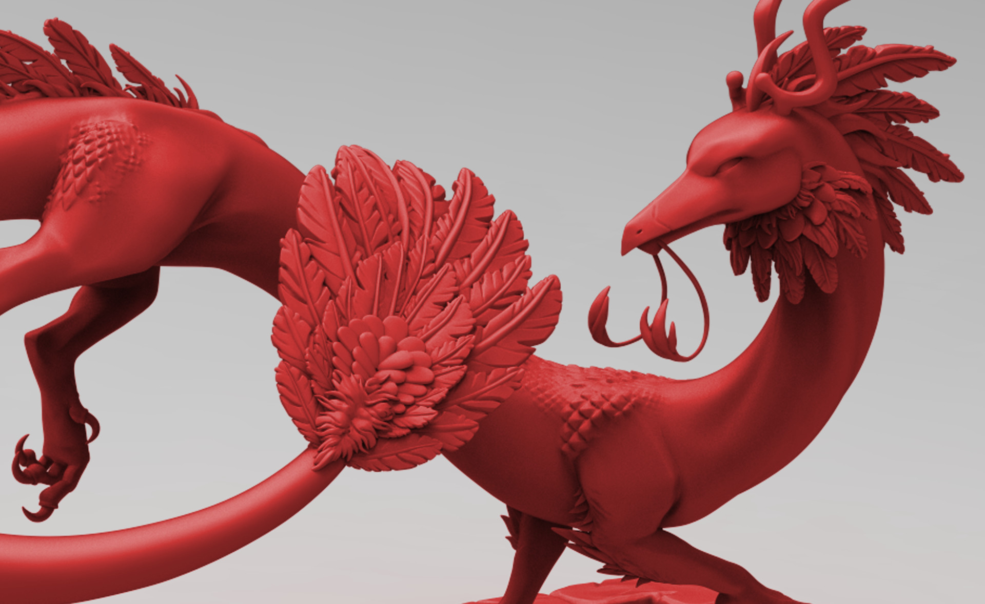 ArtStation Air Dragon 3D Print