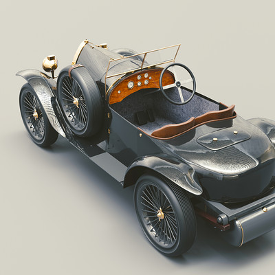 Bugatti Type 18 Sports Two-Seater 'Black Bess
