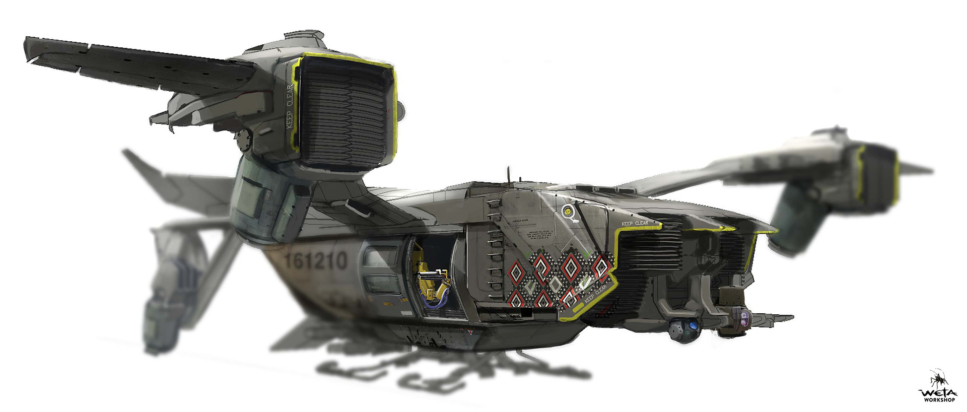 ArtStation - Elysium - Air Vehicles