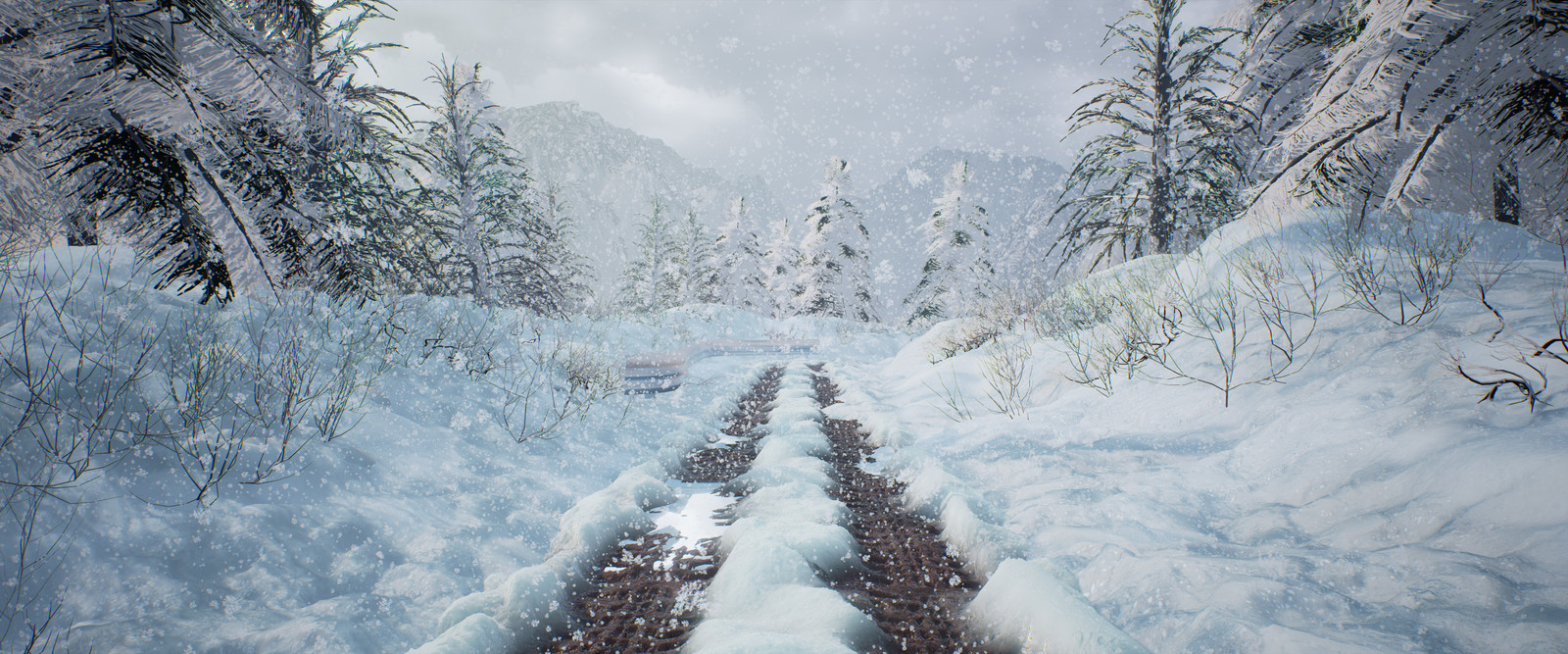 midday (snowy)