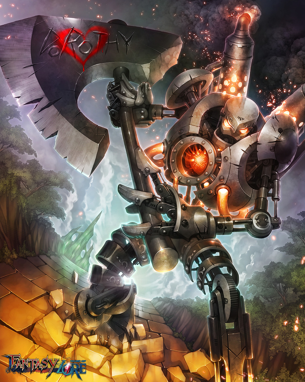 Artstation Fantasy Lore Tin Man Jyb Art 照夜白