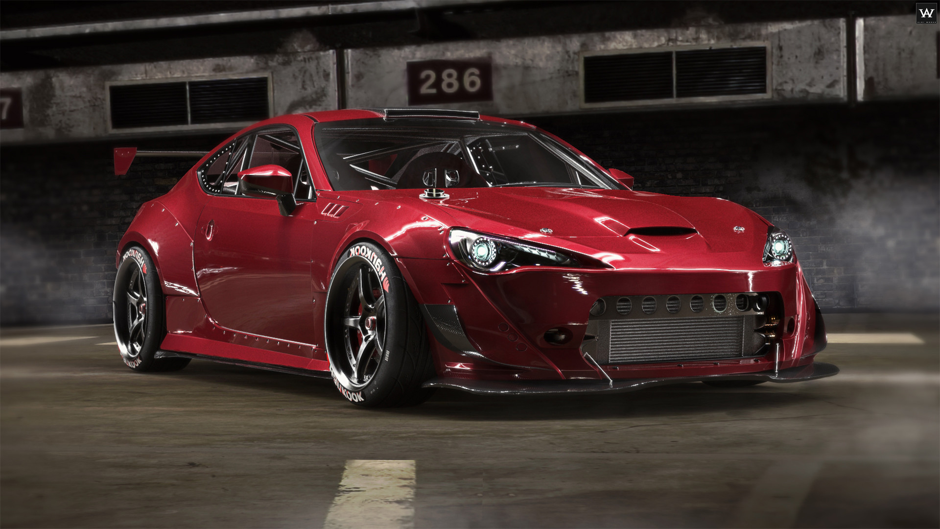 Artstation Toyota Gt86 Liderty Walk Aldi Works