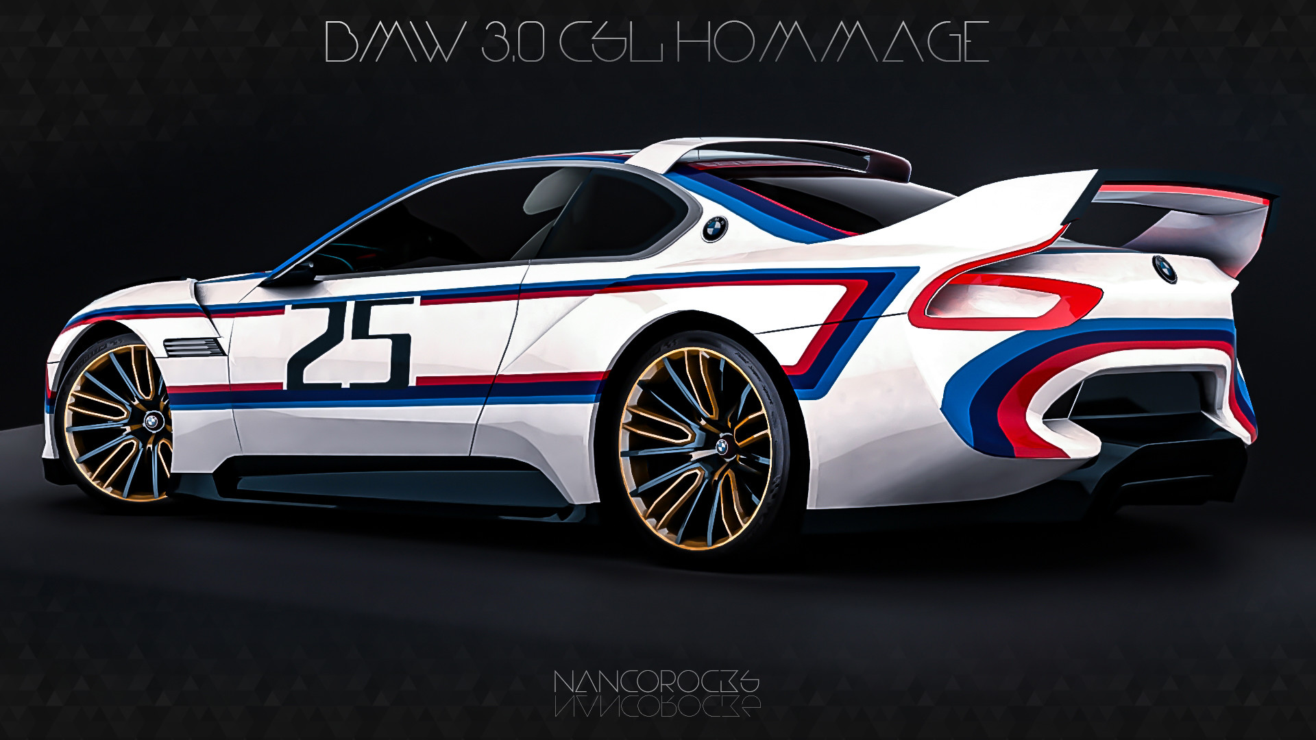 Artstation Bmw 3 0 Csl Hommage R Zoki Nanco Nancorocks Znr3d