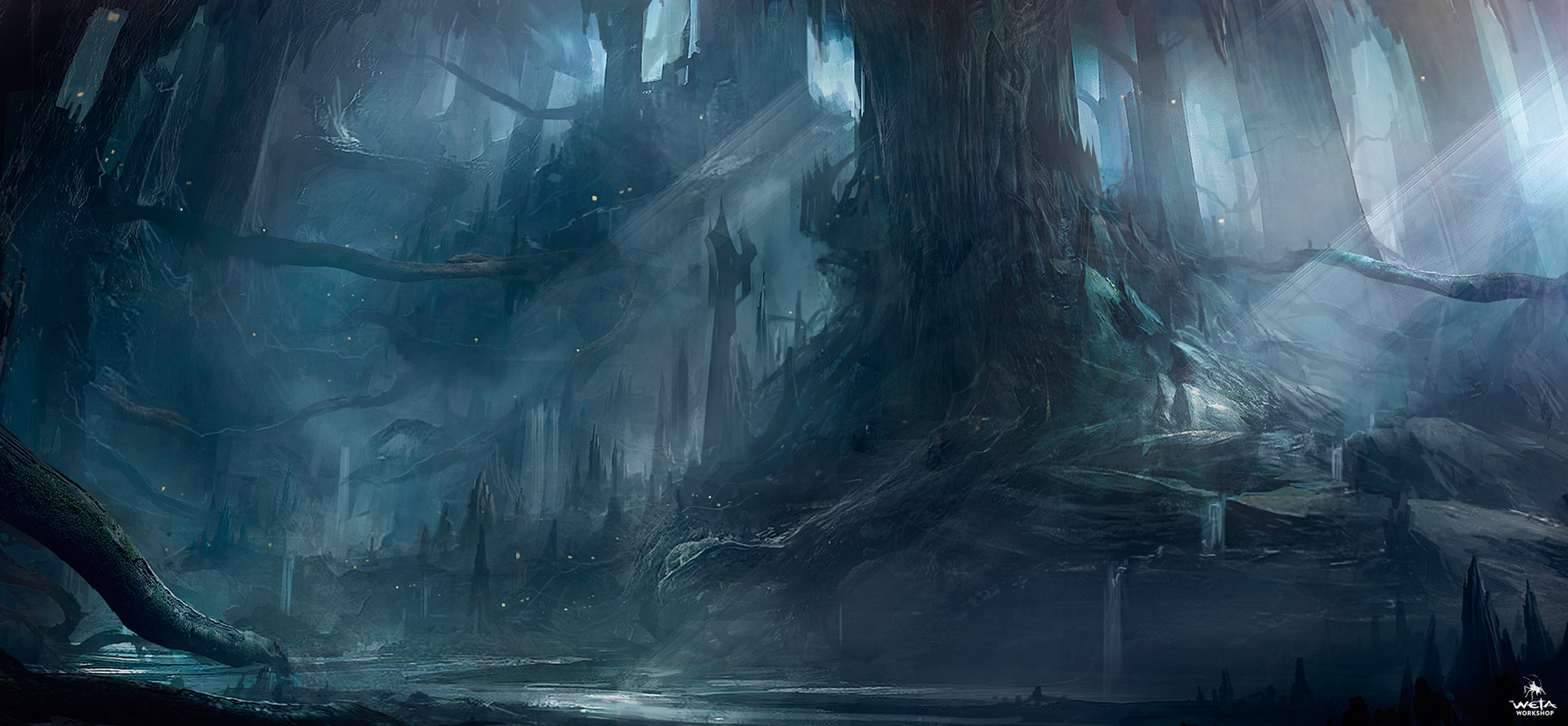 Artstation The Hobbit Desolation Of Smaug Environment Concepts