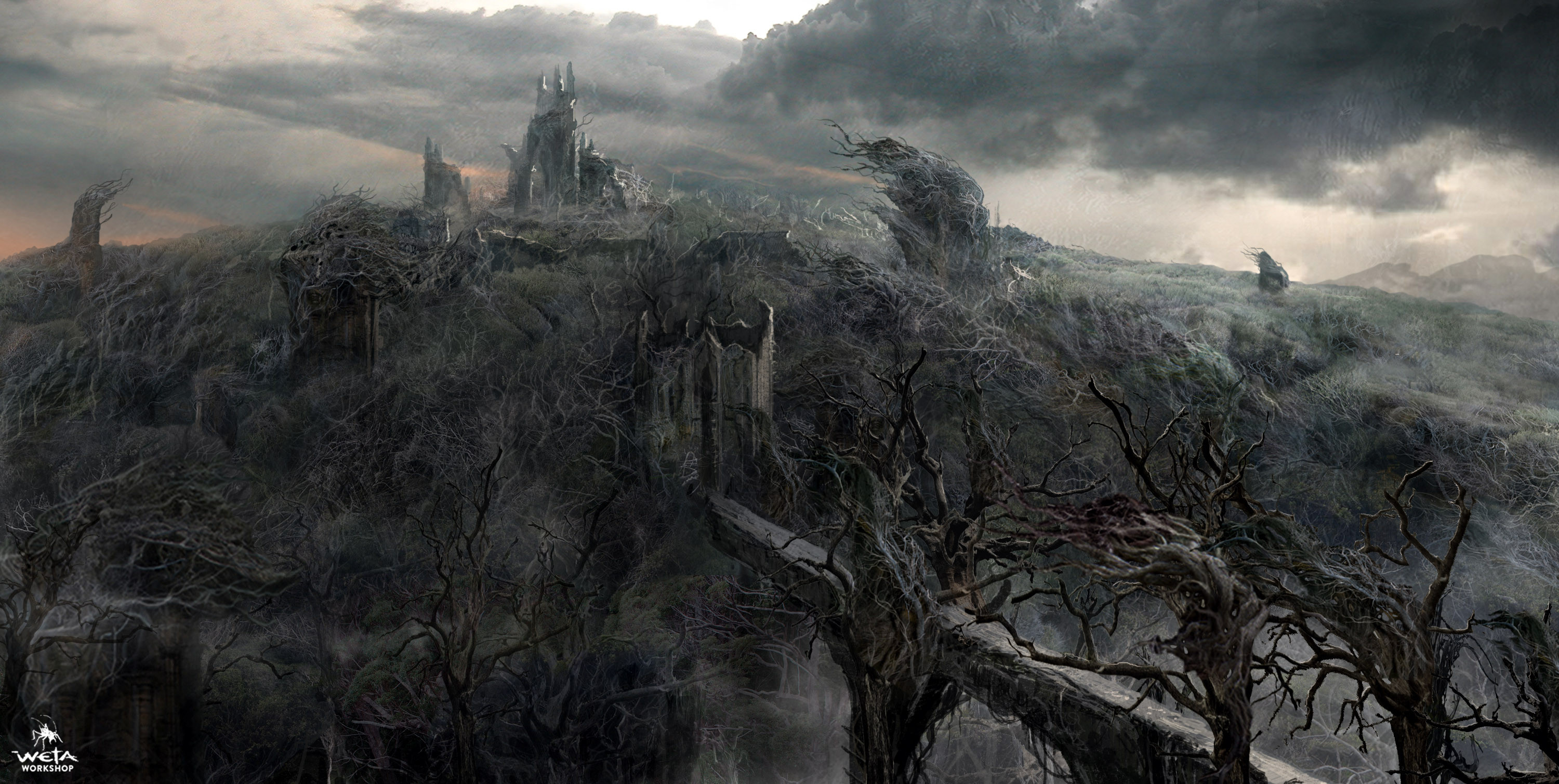 Another view of Dol Guldur