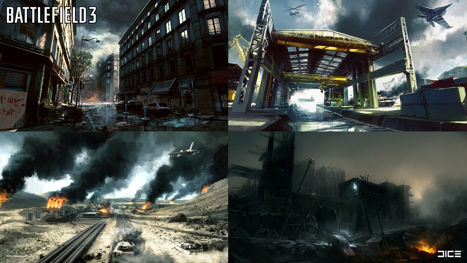 Artstation Battlefield 3 Concept Art 2011 Robert Sammelin