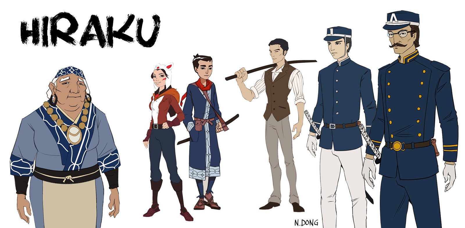 Hiraku Visual Development