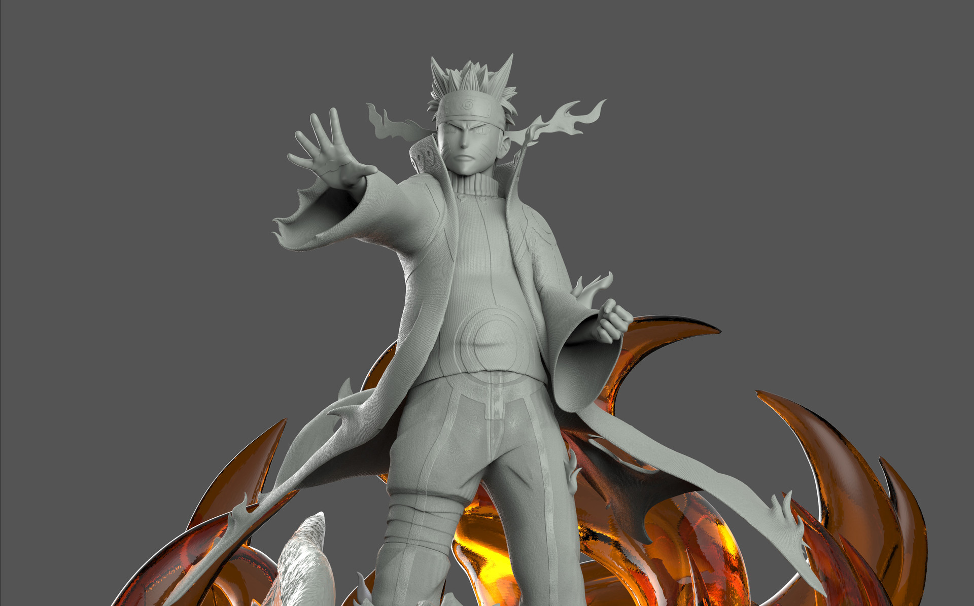 biggest naruto statue