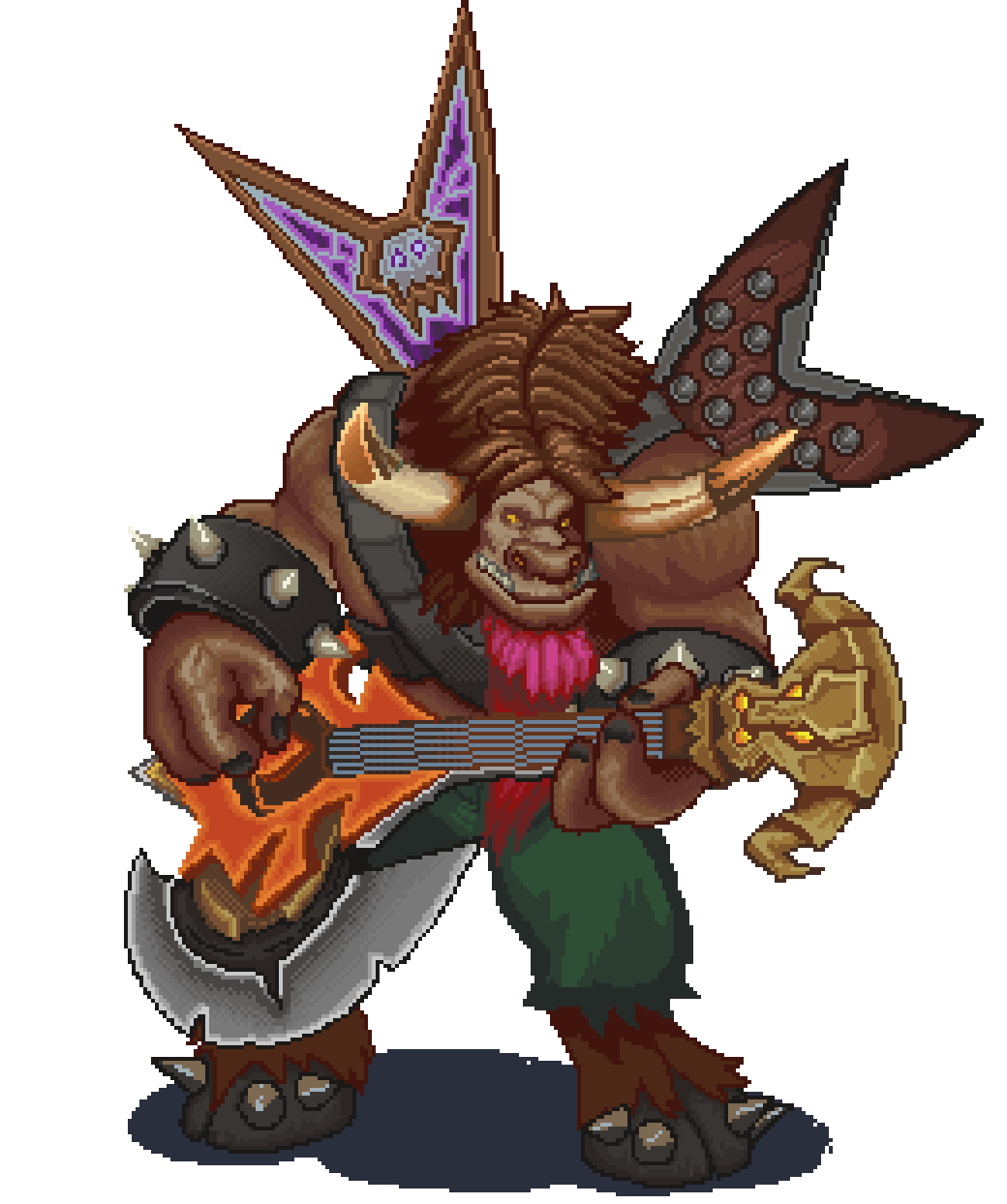 Artstation Heroes Of The Storm Animated Pixel Sprites Martin Whitfield