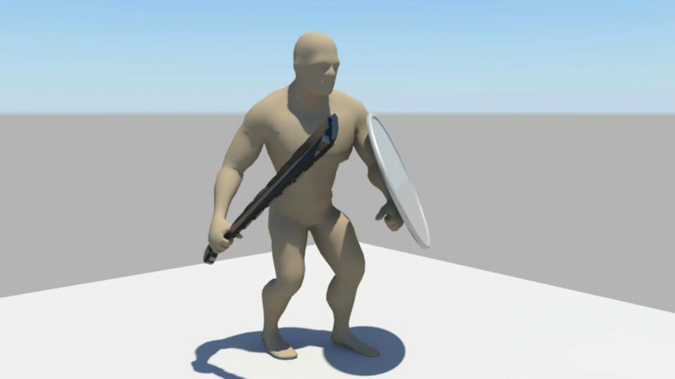ArtStation - Sword and Shield Animations Vol 2 (Buluk Project)