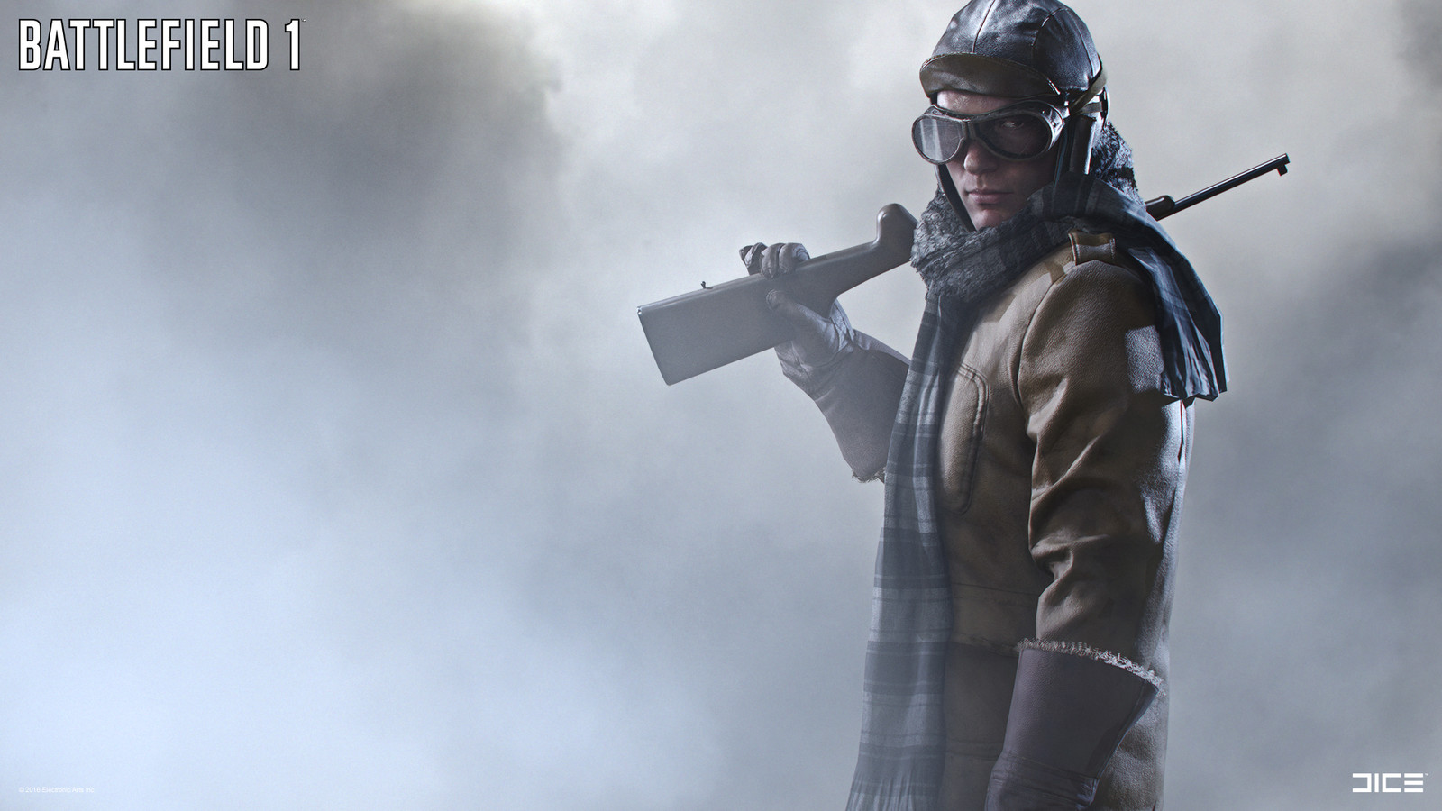 "Battlefield 1" - Character Art / Collaboration with animator Riham Toulan, who helped me pose the character.
Lit and rendered in the FrostBite game engine, then Photoshop for addtional work.
