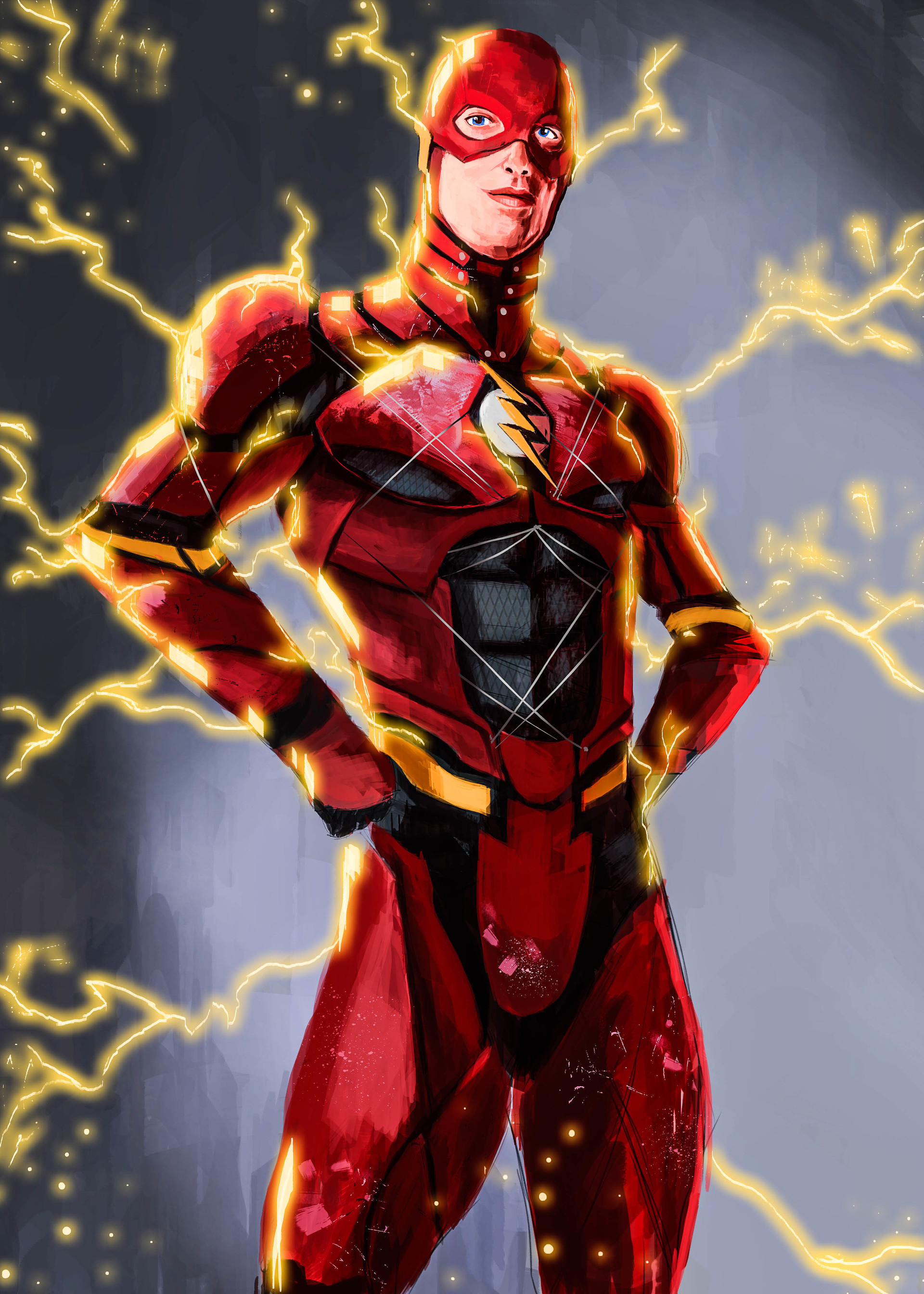 Artstation Justice League Flash Morten Hansen