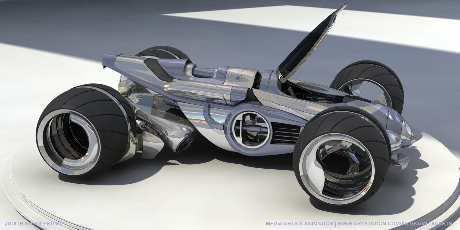 Artstation Judith Huddleston Future Concept Car Media Arts