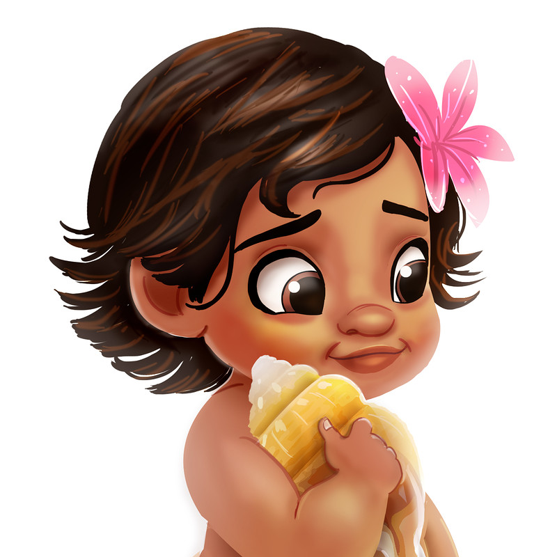 Download ArtStation - Baby Moana, Vipin Jacob