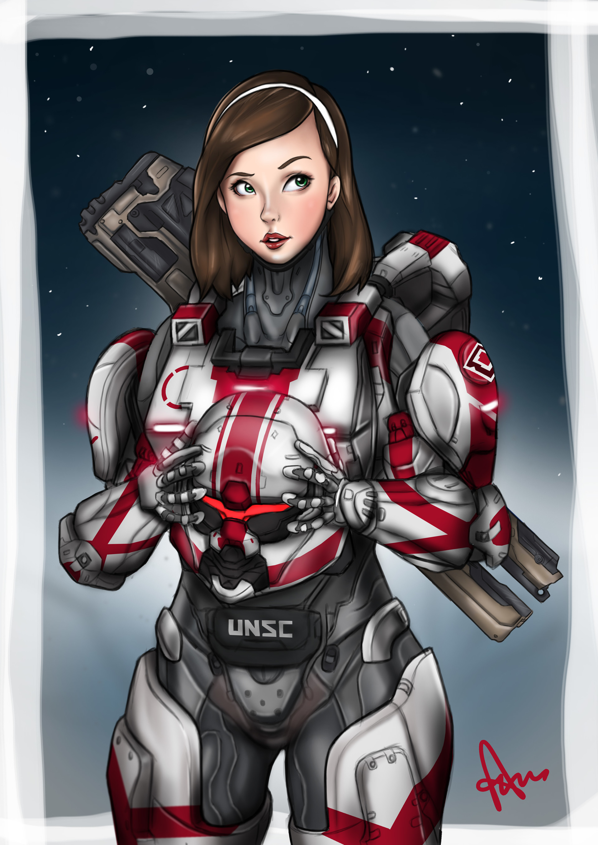 Artstation Spartan Marin Muhd Azim