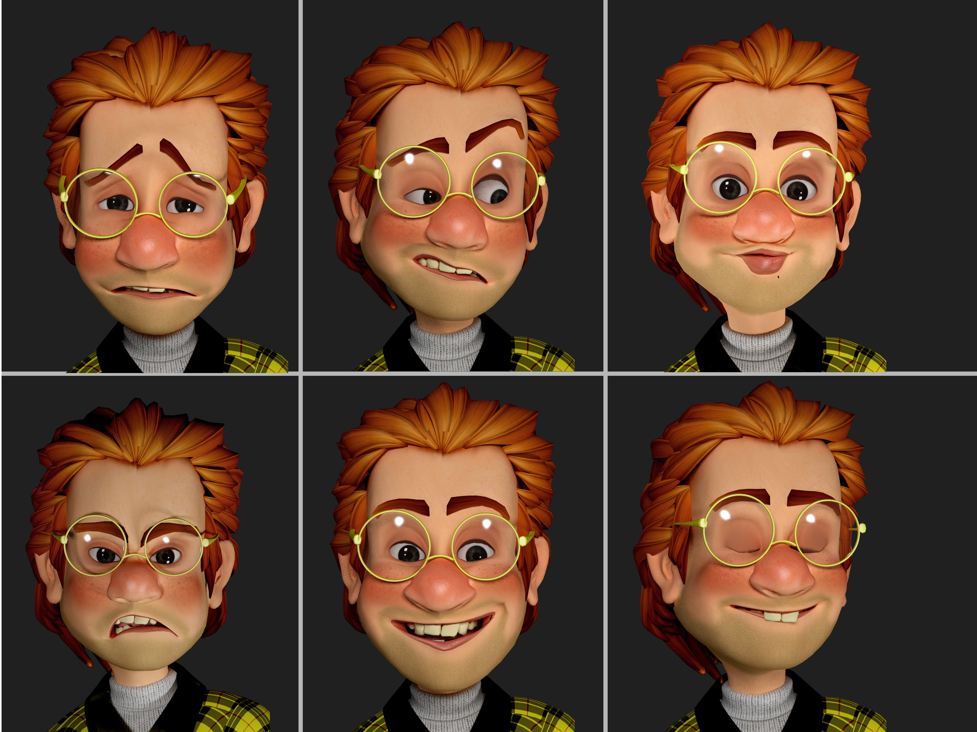 3d hot sale cartoon style
