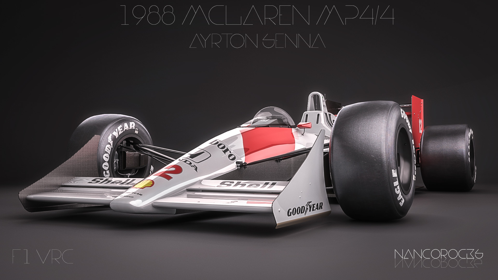 Zoki Nanco Nancorocks Znr3d 1988 Mclaren Mp4 4