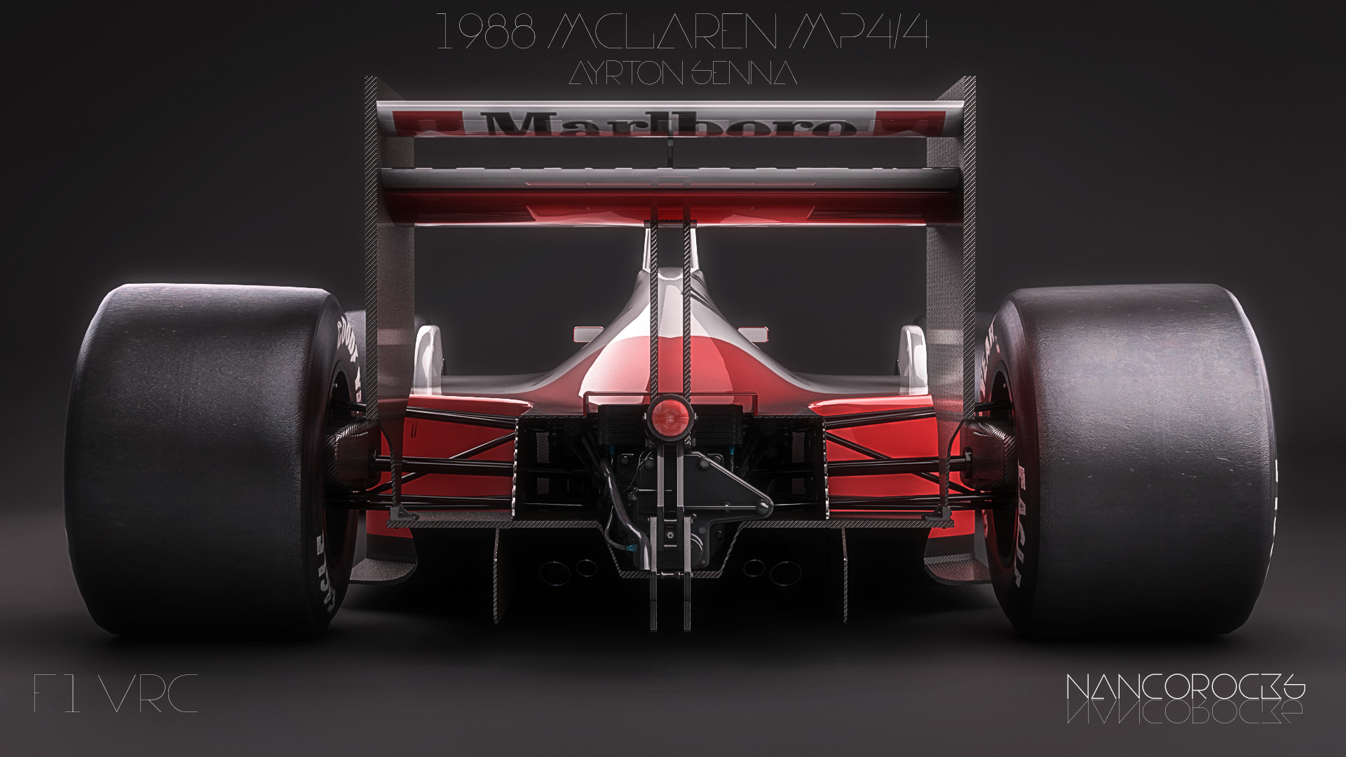 Artstation 1988 Mclaren Mp4 4 Ayrton Senna Zoki Nanco
