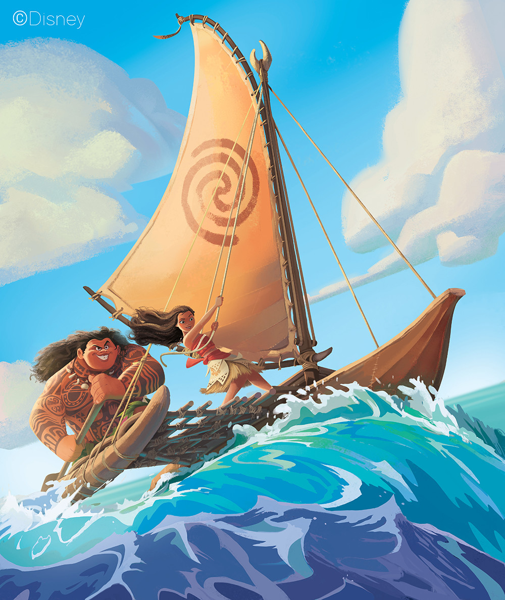 ArtStation Moana