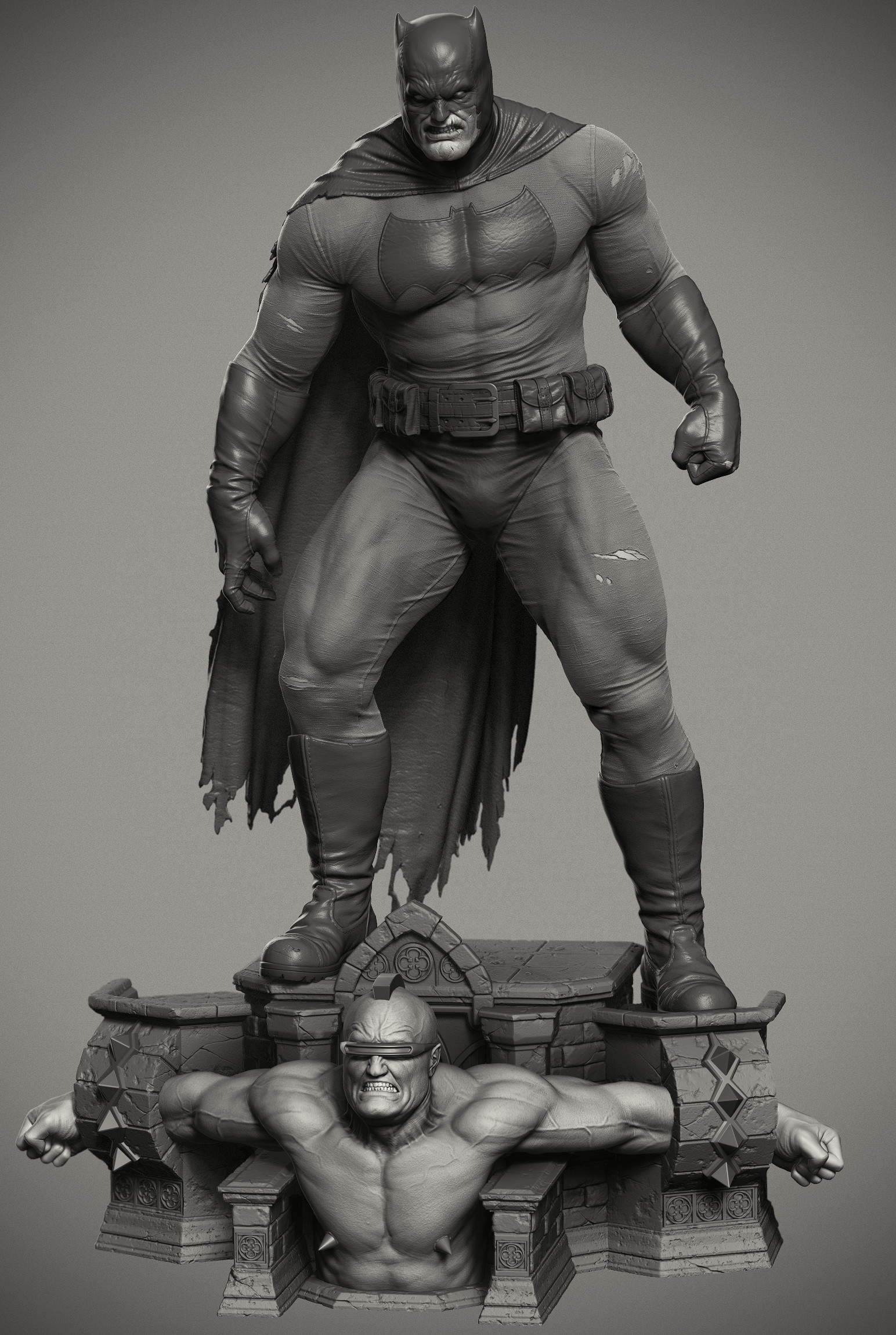 Artstation The Dark Knight Returns Adam Skutt