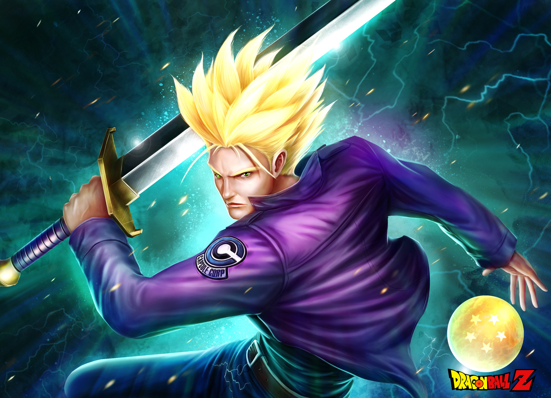 Shen Lim Super Saiyan Trunk In Modern Suit