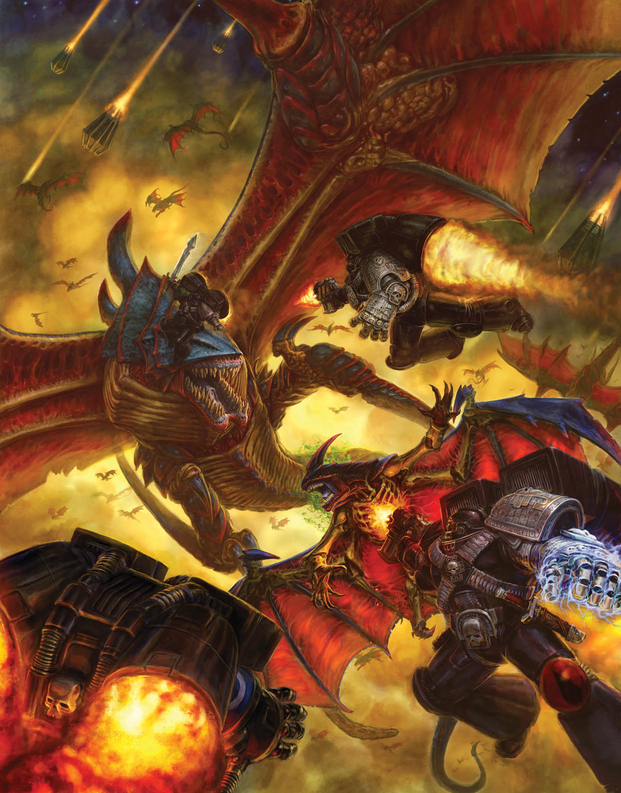 Artstation Deathwatch Covers Michael Phillippi