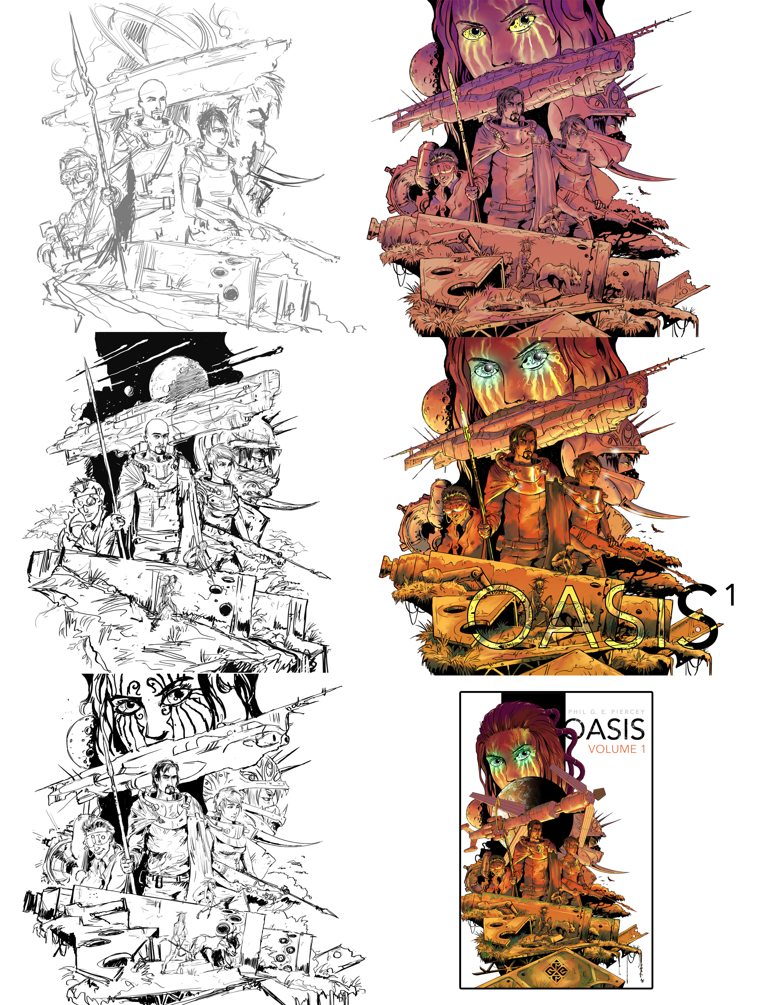 some process shots